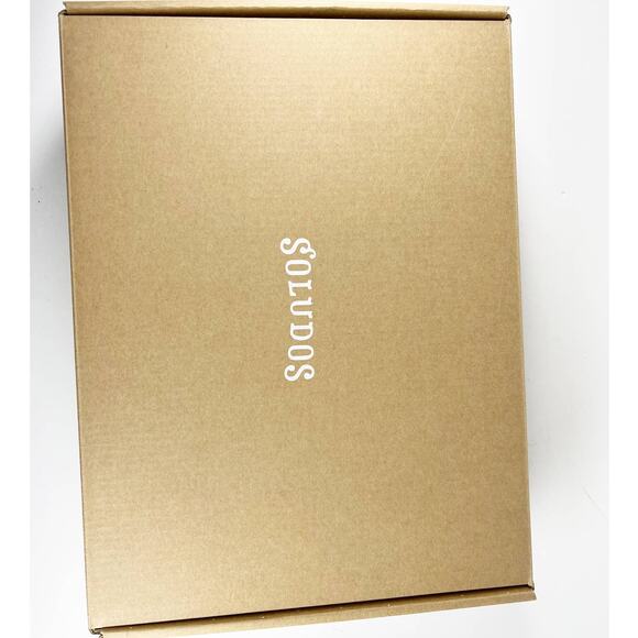 Soludos Womens Como Platfrom Wedge Walnut Brown Sandal Shoes NWT Size 10 - Picture 7 of 8